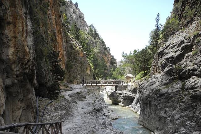 Walk through Samaria Gorge