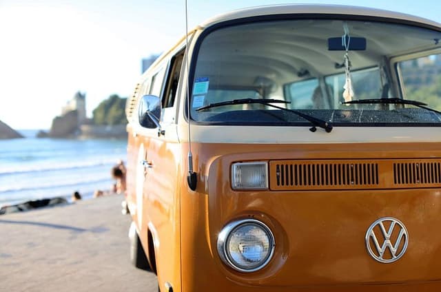 French Basque Country Coastline tour in a VW Combi