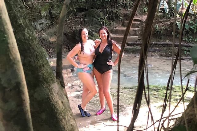 Explore Montego Bay Jamaica to Blue Hole/Secret Falls River Tour