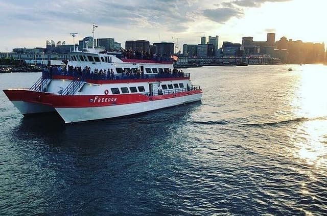 Boston Harbor Narrated Sunset Cruise