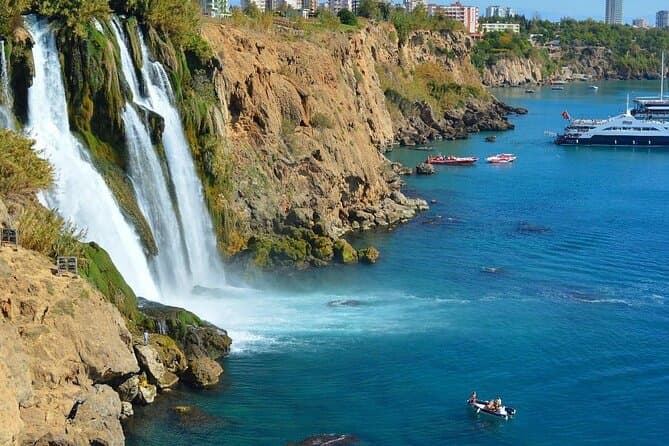 Best Antalya Waterfalls Boat Tour & Belek Coastal Cruise