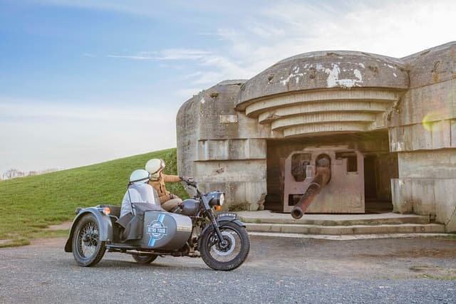 Private vintage sidecar tour of the D-Day Landing Beaches
