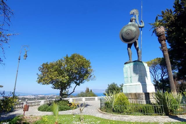 e-MTB Tour Agii Deka - Stavros Mountain - Achilleion Palace