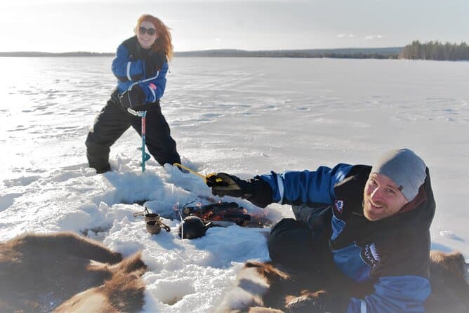Ice Fishing Trip in Finland