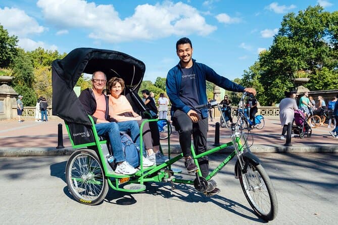 Best NYC Central Park Pedicab Sightseeing Experience