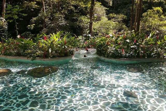 Zip line, Hot Springs, horses and More Aventure.
