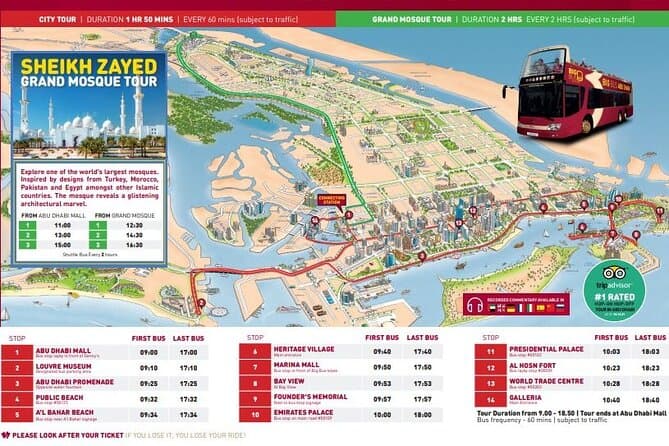 Best Abu Dhabi Hop-On Hop-Off Sightseeing Tour Experience
