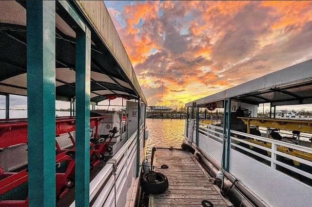 2-Hour Houston Pedal Party Barge with a Licensed Captain