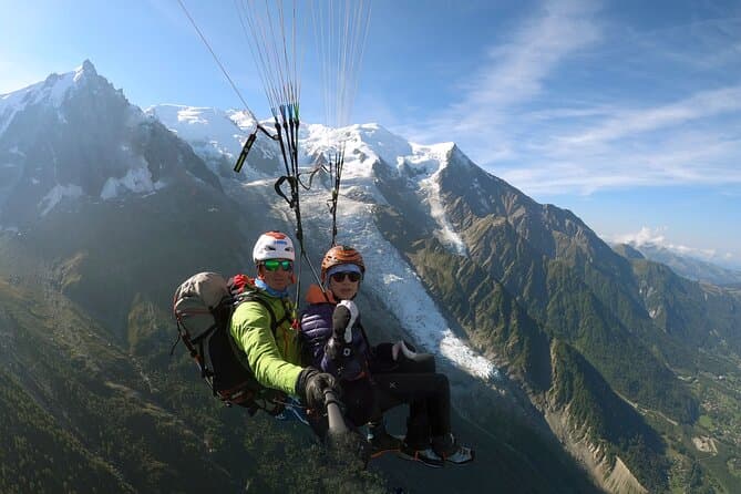 Chamonix Paragliding Flight