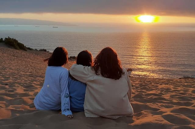Sunset in Concón