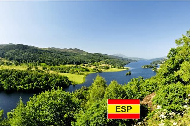 Stirling, Highlands & Distillery in Spanish