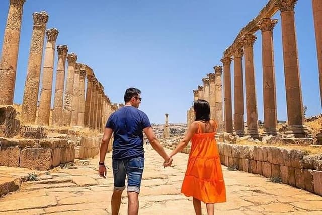 From Amman: Jerash and Ajloun castle Private Full Day Trip
