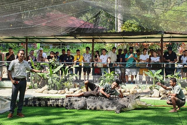 Malaysia: Langkawi Crocodile Adventureland Entry Ticket