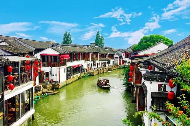 Private Zhujiajiao Water Town Tour with Tea Tasting fromShanghai