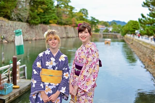 Private Kimono Elegant Experience in the Castle Town of Matsue