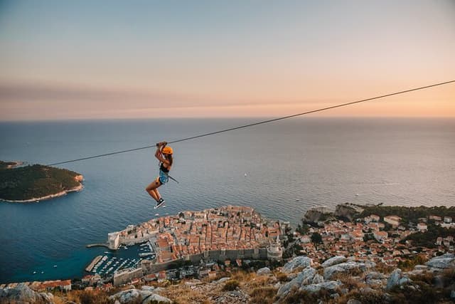 Panorama Zipline Experience in Dubrovnik