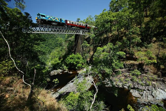 Kuranda Skyrail and Scenic Rail including Artillery Museum