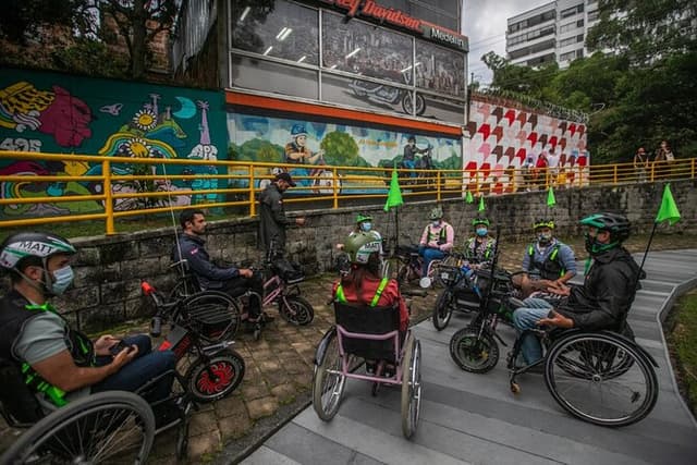 Medellin : Downtown Tour with Matt Electric Tricycle