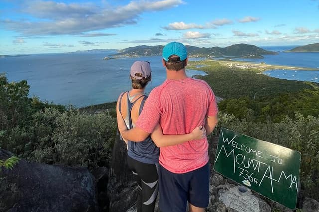 Private Hiking Tour in British Virgin Island with the Best 360 View