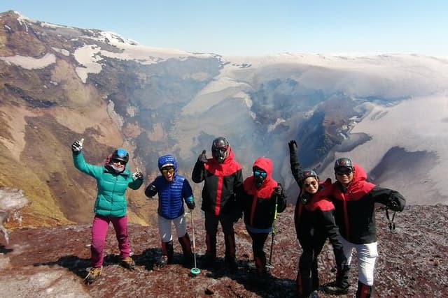 Guided Ascent to the Villarrica Volcano from Pucón