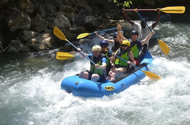 Blue Hole And River Rapids Adventure