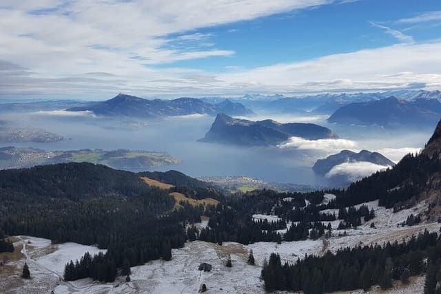 Mount Pilatus Small Group off-season Day Trip from Luzern