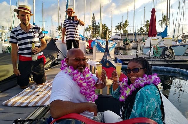Aloha Gondola Cruise with Drinks & Pastries