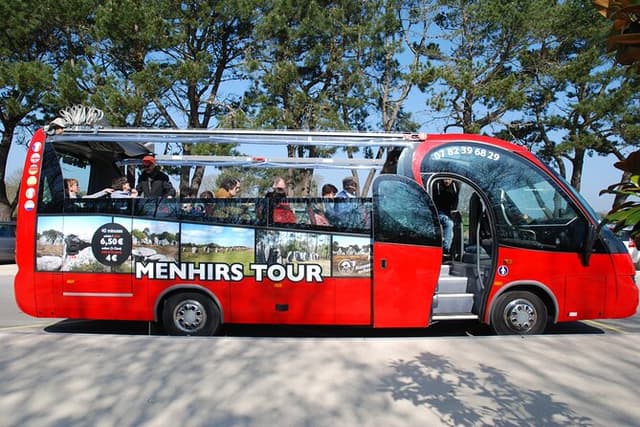 Visit of Carnac and its Menhirs by Car Cabriolet