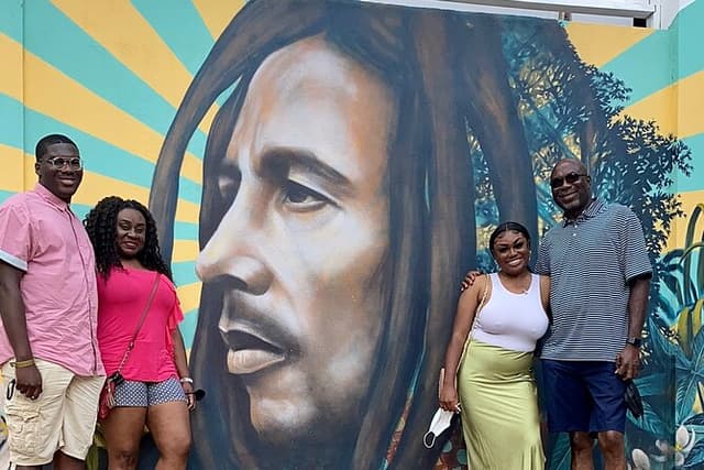 Bob Marley's Nine Mile & Dunns River Falls Tour: Transportation & Ticket
