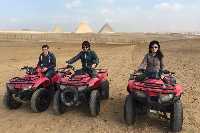 Giza Quad Bike Tour: Pyramids & Desert Views
