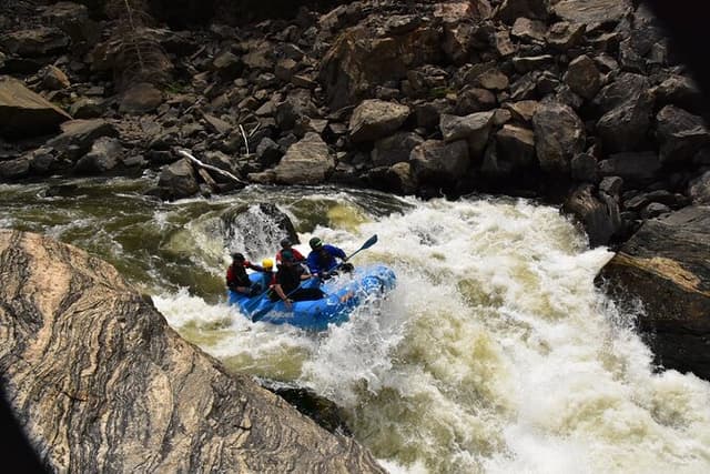 Raft through Gore Canyon- Class V Ultimate Advanced White-Water Rafting