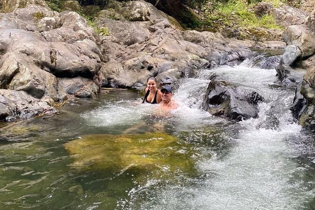 Private Meet your Guide El Yunque and Waterslides Adventure