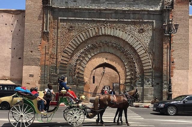 Horse carriage tours Majorelle-Menara garden & the YSL museum