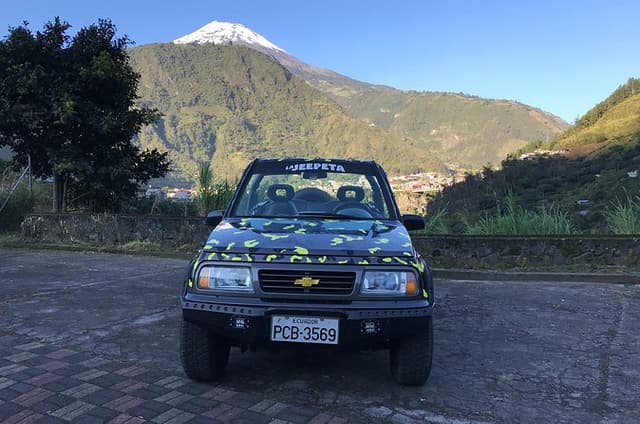 Jeep Rental Banos per hours