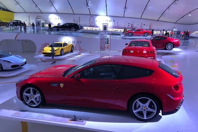 Ferrari World: Museums, Factory tour, Simulator,private transport