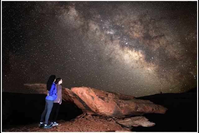 Stargazing and Milky Way Portrait in Capitol Reef National Park