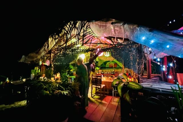 Dinner in the Secret Garden of Guyana with The Singing Chef
