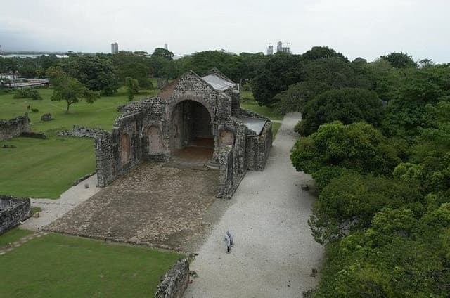 Archaeological Site. Admission ticket to Panama La Vieja