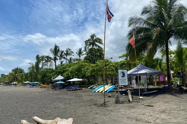 Surf Lesson + Beach day in Jaco Beach!