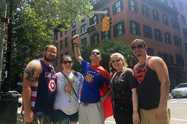 2.5 Hour Private Super Tour of NYC: Heroes! Comics! More!