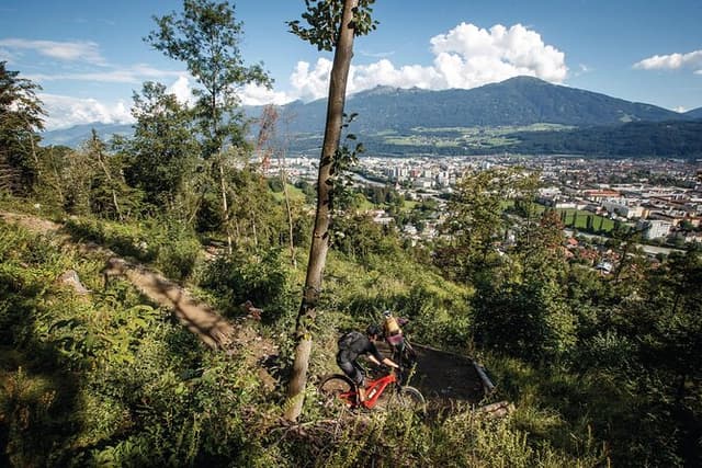 Guided E-Bike Tour - Arzler Alm Single Trail