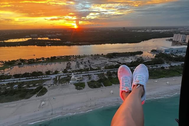 Sunset Helicopter Tour-Miami Iconic Coast and City Views