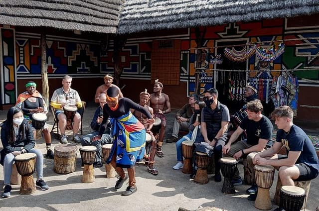 Lesedi Cultural Village & cradle of Humankind Guided Tour