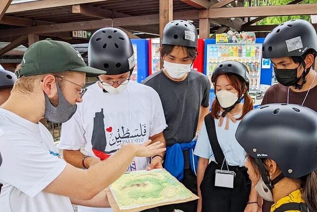 Private Guided Rural E Bike Mini tour in Aso Minamioguni
