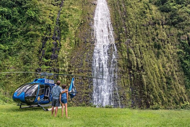 Kohala Waterfalls with Exclusive Landing Helicopter Tour