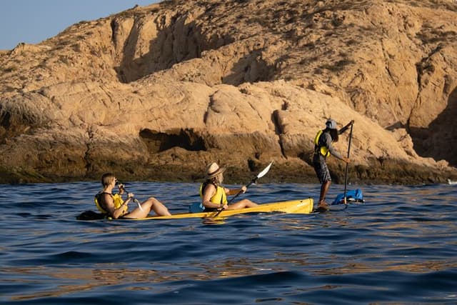 Kayak from Chileno Bay to Santa Maria & Snorkel + Beach Time