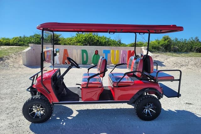 Golf Cart Island Tour in Grand Turk