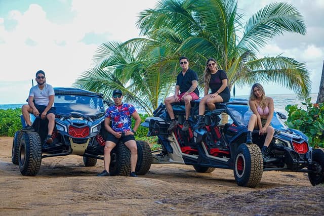 Drive a UTV Can-Am on a Beach Tour in San Juan Puerto Rico