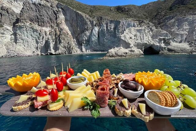 Catamaran Semi Cruise Paros Antiparos includes Food and Drinks