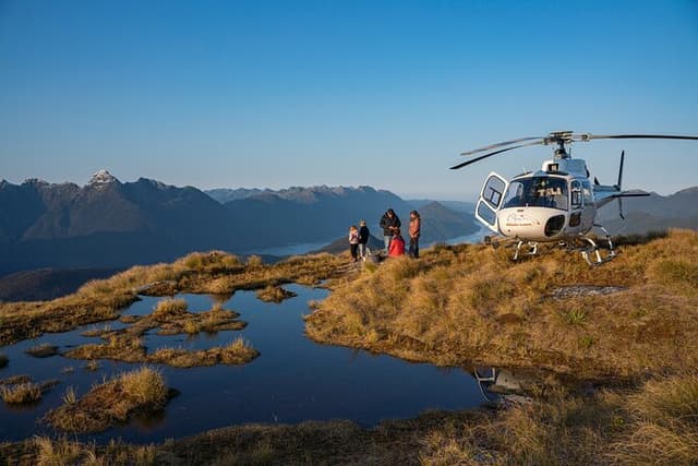 Dusky Sound // Helicopter Scenic Flight
